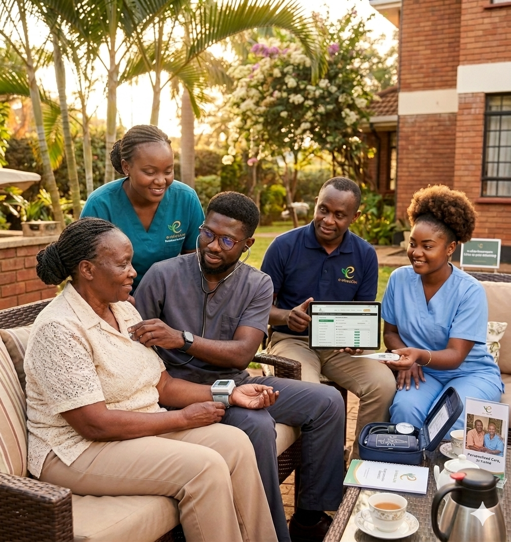 A Wingman practitioner delivering a personal-care service